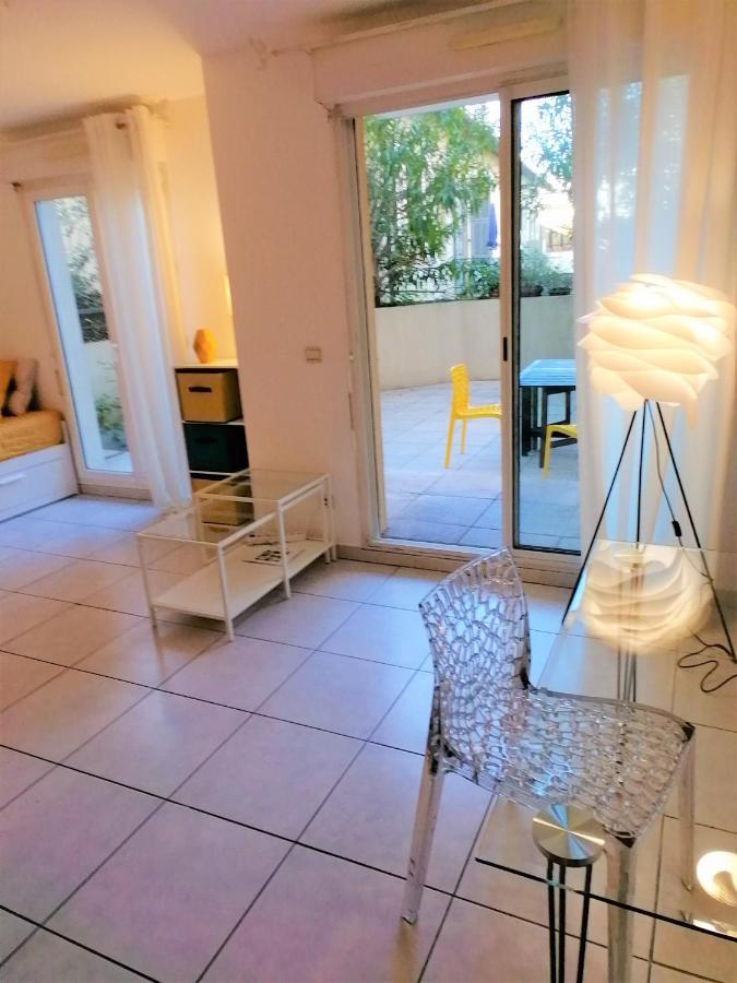 Studio Neuf 25 M2, Terrasse 35 M2 Proche Port Nice, Centre Ville Buitenkant foto